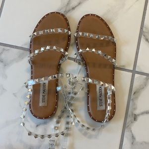 Steve Madden wrap sandals